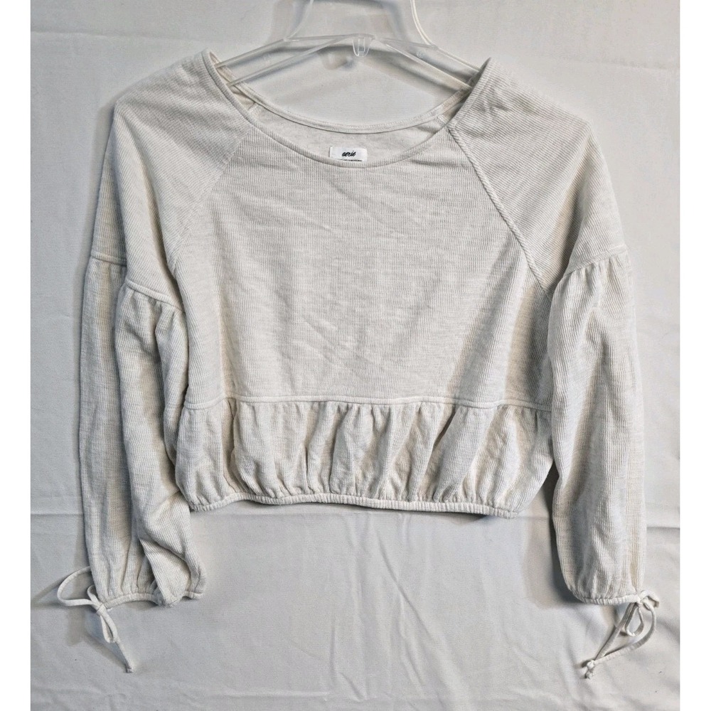 Aerie Women's Endless Summer Cropped Sweatshirt Size M
